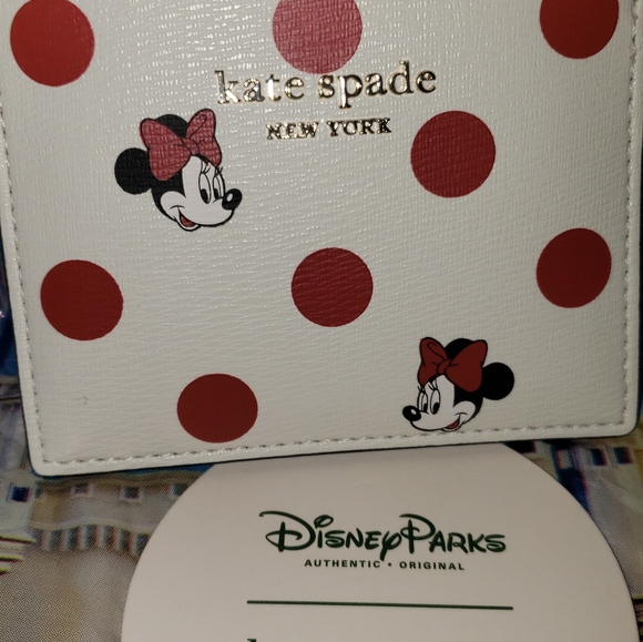 kate spade Handbags - 🔴⚪♠️kate spade minnie mouse card case🔴⚪♠️ Love my Dots Collection